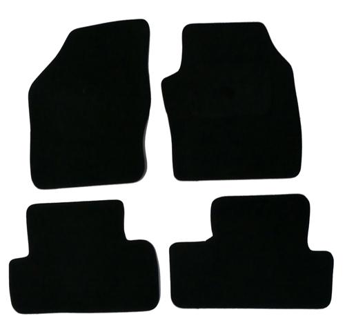 Gledring Tailored Rubber Floor Mats fits Ford C-Max Mk2 10-19 Black Moulded Set
